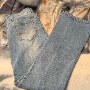 No Boundaries Light Blue Straight Leg Jeans